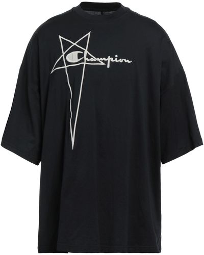 Rick Owens X Champion T-shirt - Black