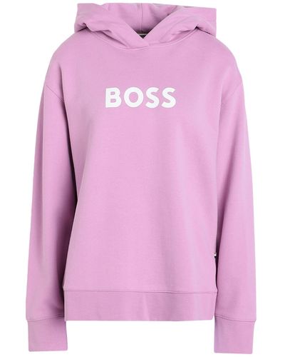 BOSS Light Sweatshirt Cotton - Pink