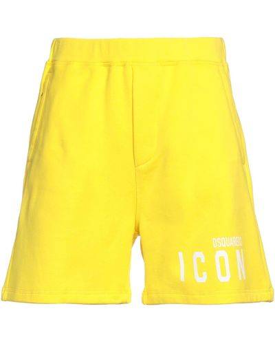 DSquared² Shorts & Bermuda Shorts - Yellow
