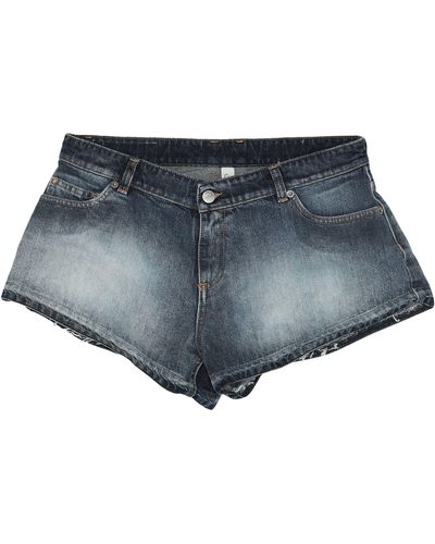 Souvenir Clubbing Denim Shorts - Blue