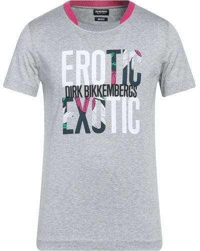 Dirk Bikkembergs T-shirt - Gris