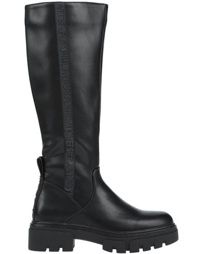 Replay Knee Boots - Black