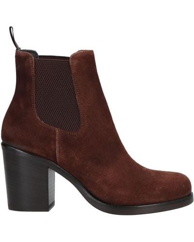 Alberto Fasciani Ankle Boots Soft Leather - Brown