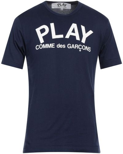 COMME DES GARÇONS PLAY T-shirts - Blau