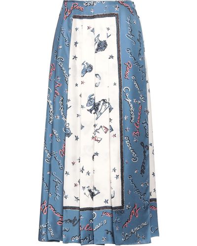 Fendi Midi Skirt - Blue