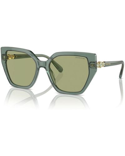 Swarovski Sonnenbrille - Grün