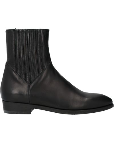 Pantanetti Ankle Boots Leather - Black
