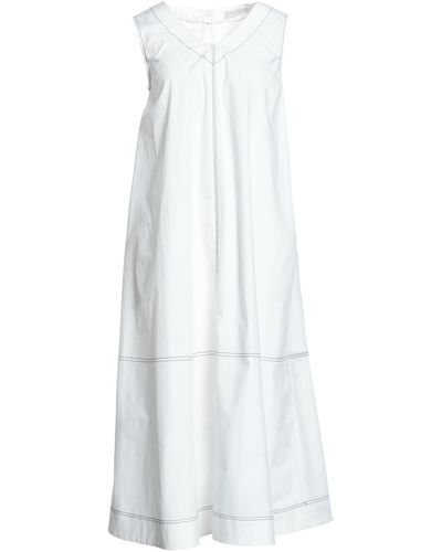 Le Tricot Perugia Midi Dress - White