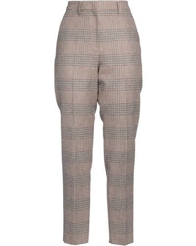 Etro Camel Trousers Virgin Wool, Lyocell, Elastane - Grey