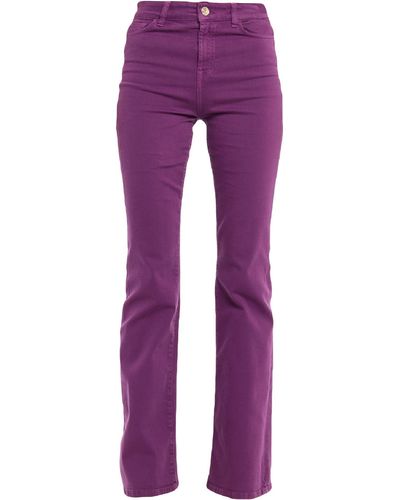 My Twin Denim Pants - Purple