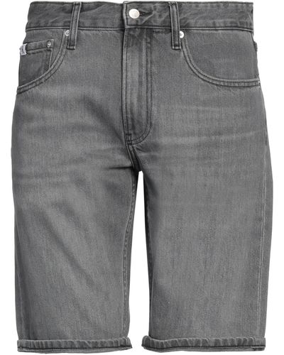 Calvin Klein Denim Shorts - Gray