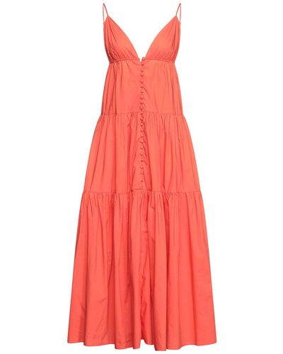 WEILI ZHENG Maxi Dress - Orange