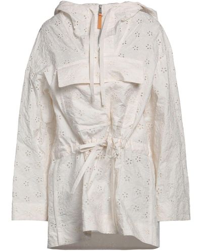 2 Moncler 1952 Overcoat & Trench Coat - White