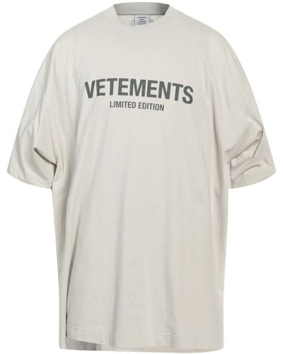 Vetements T-shirt - Gray