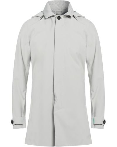 Save The Duck Overcoat & Trench Coat - White