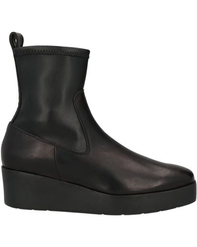 Unisa Ankle Boots Textile Fibres - Black