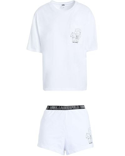 Karl Lagerfeld Pyjama - Weiß