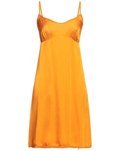 Brand Unique Mini Dress - Orange