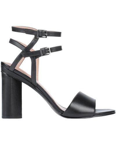 What For Black Leather Sandals