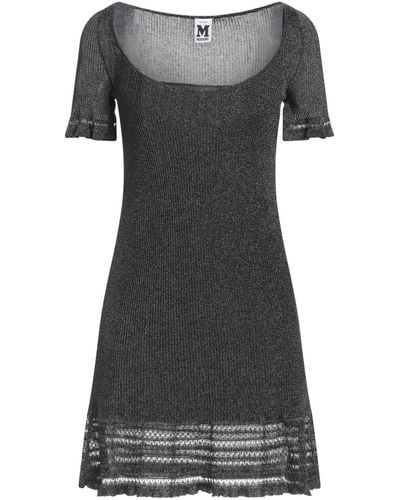 Missoni Steel Mini Dress Viscose, Metallic Fiber, Polyester - Gray