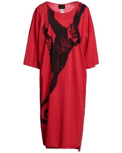 Vivienne Westwood Anglomania Midi-Kleid - Rot