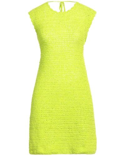 Ganni Mini-Kleid - Gelb