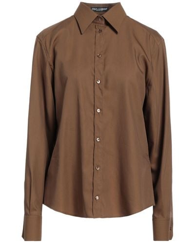 Dolce & Gabbana Shirt - Brown