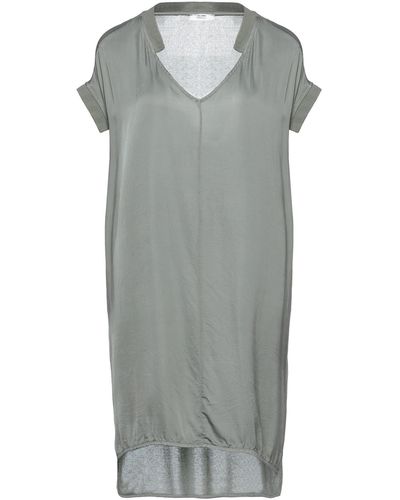Bomboogie Short Dress - Gray