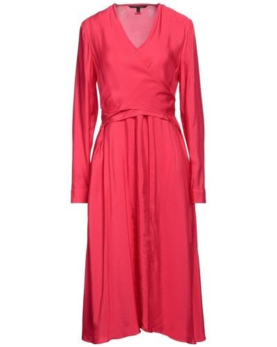 Armani Exchange Midi Dress - Red