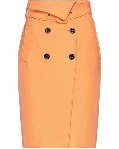 Damen-Knielange Röcke – Orange | Lyst DE