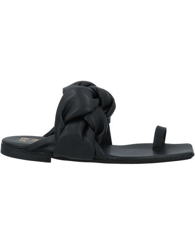 Divine Follie Sandalias de dedo - Negro