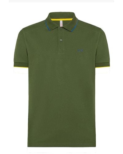 Sun 68 Poloshirt - Grün