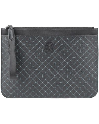 Trussardi Handbag Soft Leather - Gray