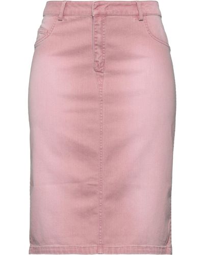 Marani Jeans Denim Skirt - Pink