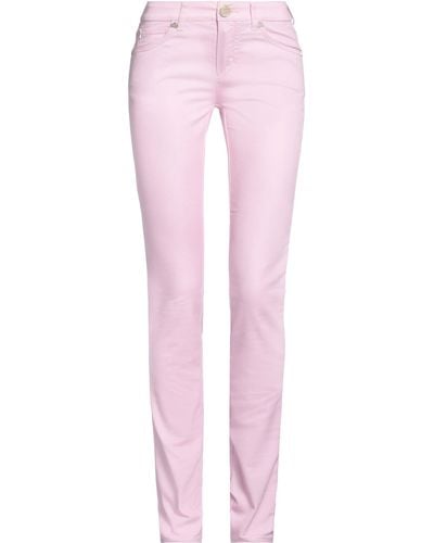 Frankie Morello Casual Trouser - Pink
