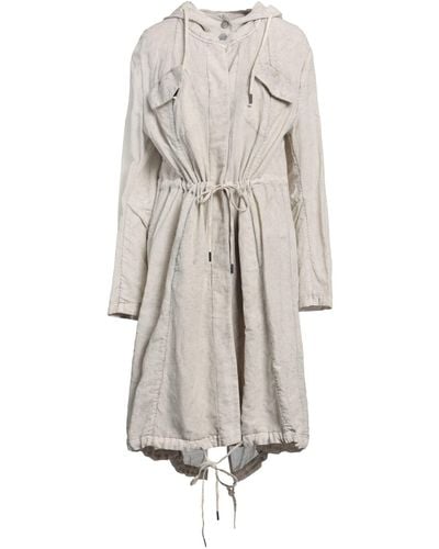 Masnada Overcoat & Trench Coat - White