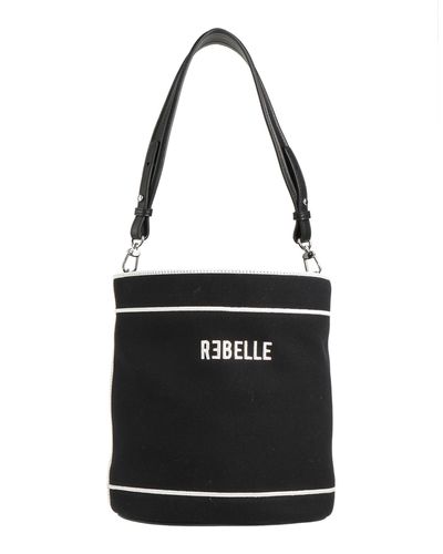 Rebelle Bolso de asas largas - Negro