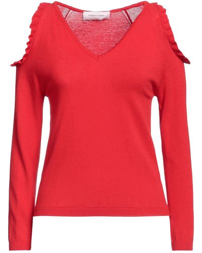 Twenty Easy By Kaos Pullover - Rot