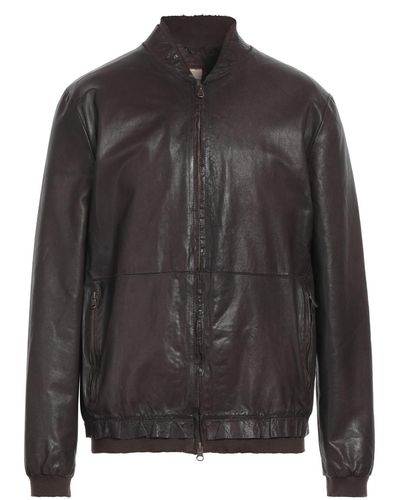 D'Amico Cocoa Jacket Leather - Gray
