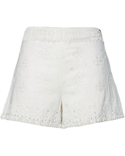 Twin Set Shorts & Bermuda Shorts - White