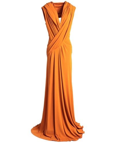 Alberta Ferretti Maxi Dress - Orange