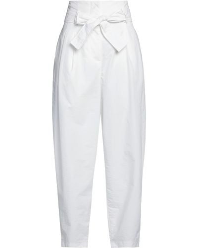 Erika Cavallini Semi Couture Trouser - White