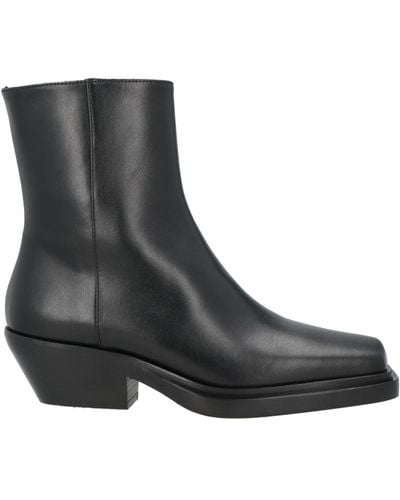 Anna F. Ankle Boots Leather - Black