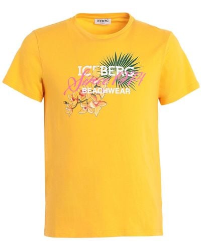 Iceberg T-shirts - Gelb