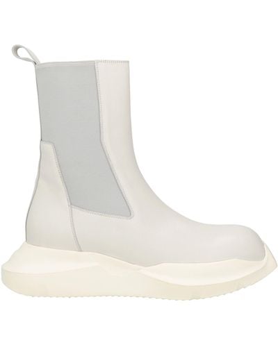 Rick Owens Ankle Boots - White