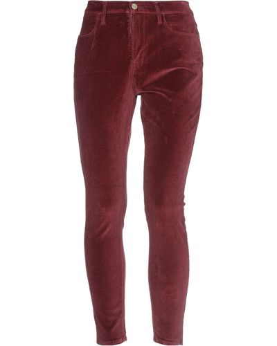 FRAME Trouser - Red