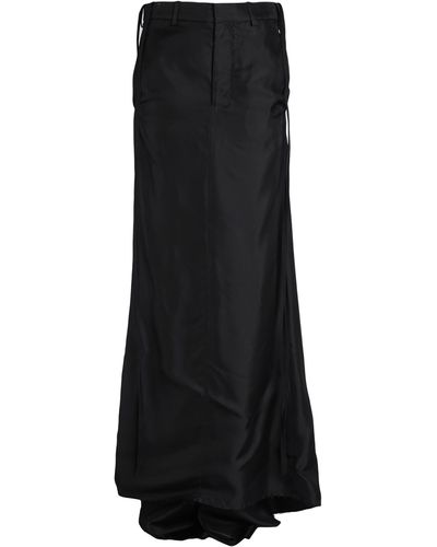 Ann Demeulemeester Jupe longue - Noir