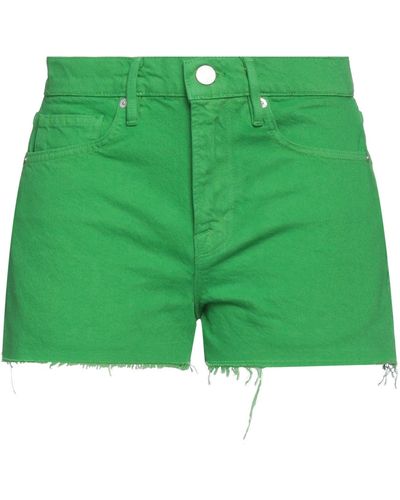 FRAME Denim Shorts - Green