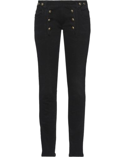 Nolita Denim Trousers - Black