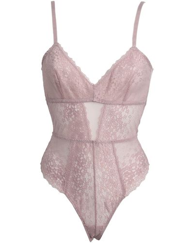 TOPSHOP Lingerie Bodysuit - Pink